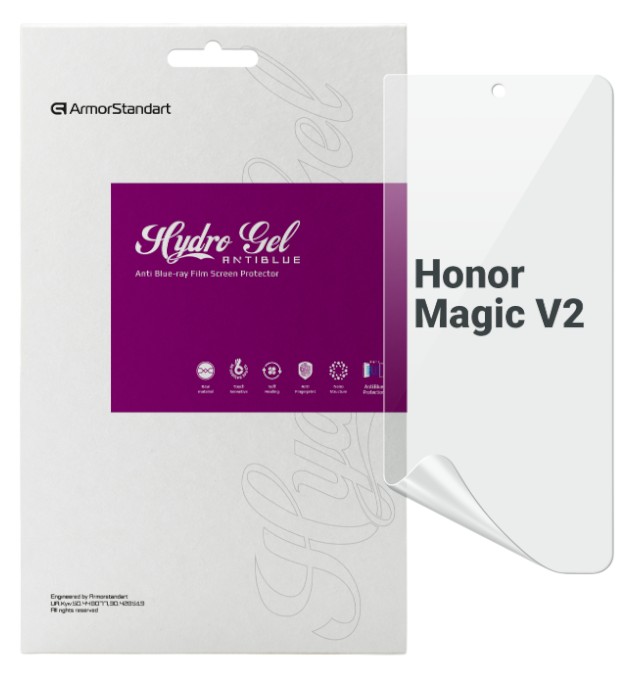 Защитная пленка для смартфона Armorstandart Anti-Blue на внешний дисплей for Honor Magic V2 (ARM75602) - Фото 1