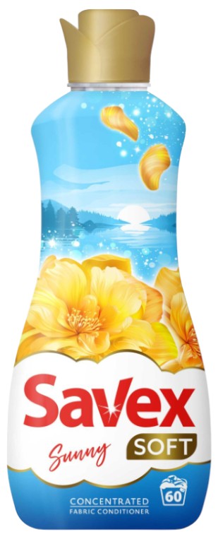 Ополаскиватель для белья SAVEX Soft 1,5 л Sunny (3800024048968) - Фото 1