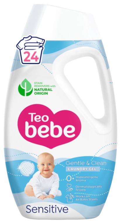 Гель для стирки Teo Bebe 1.08 л Gentle & Clean Sensitiv (3800024048784) - Фото 1