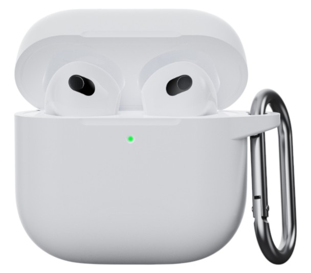 Чехол для наушников Armorstandart Hang Case for Apple AirPods 4 White (ARM81295) - Фото 1