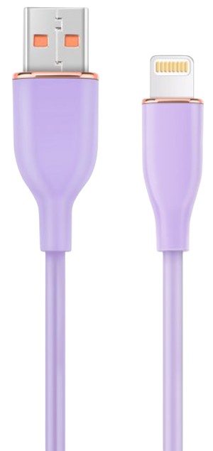 Кабель синхронизации данных Cablexpert USB 2.0 А-тато/Lightning 1,5 м (CC-USB2S-AM8PM-1.5M-P) - Фото 1