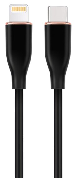 Кабель синхронизации данных Cablexpert USB 2.0 С-тато/Lightning 1.5 м (CC-USB2S-CM8PM-1.5M-BK) - Фото 1