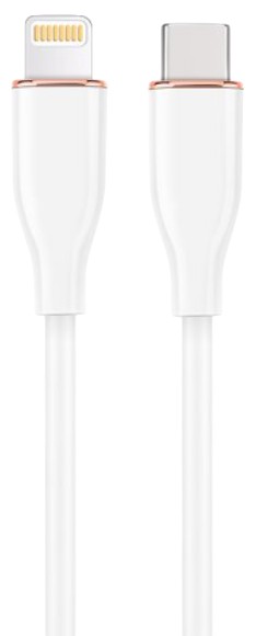Кабель синхронизации данных Cablexpert USB 2.0 С-тато/Lightning 1.5 м (CC-USB2S-CM8PM-1.5M-W) - Фото 1