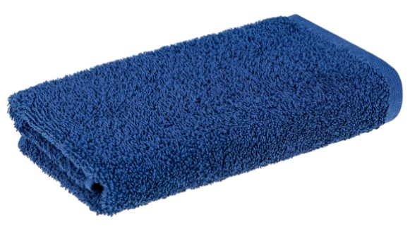 Полотенце для рук Home Line махровое 40x70 темно-синий (187815) - Фото 1