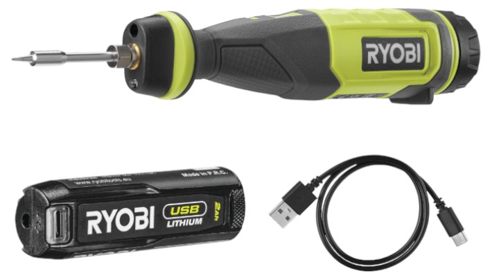 Паяльник Ryobi USB Lithium RSI4-120G (5133006146) - Фото 1