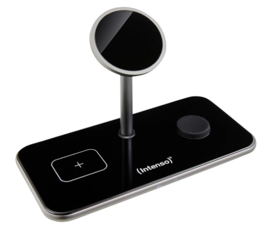 Беспроводное зарядное устройство Intenso MB13 Black (7410810) - Фото 1