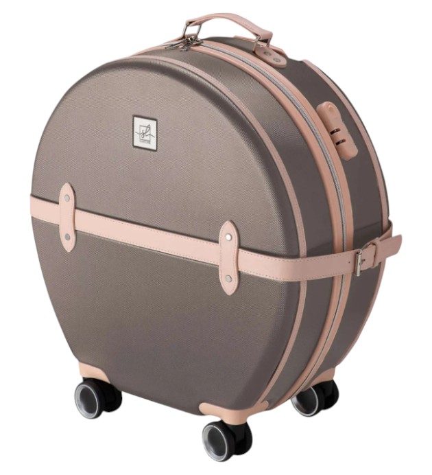 Валіза Semi Line M Brown/Pink Cream (T5673-3) - Фото 1