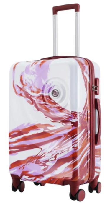 Чемодан Semi Line M White/Red Print (T5654-2) - Фото 1