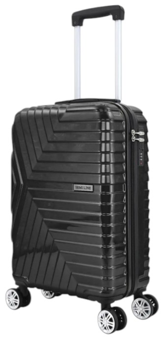 Чемодан Semi Line S Black (T5765-1) - Фото 1