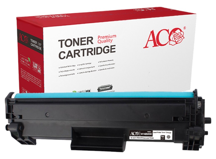 Картридж-тонер ACO для HP LaserJet M109/M110/M112/MFP M139/M140/M142 HP 142A Black аналог W1420A без чипа (ACO-W1420ANC) - Фото 1