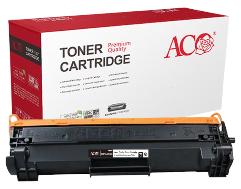 Картридж-тонер ACO для HP LaserJet Pro 3003dn/103fdn/M312dn/M337fdn/M337fdw HP 145X max Black аналог W1450X без чипа (ACO-W1450XNC) - Фото 1