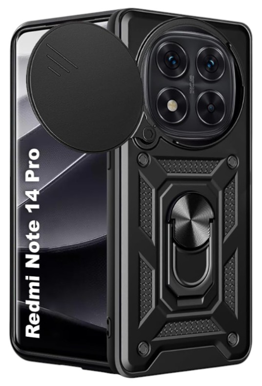 Чохол для смартфону BeCover Military for Xiaomi Redmi Note 14 Pro 5G Black (712869) - Фото 1
