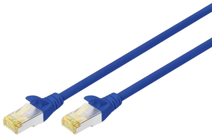 Кабель патч-корд Digitus CAT 6a S-FTP 1m AWG 26/7 (DK-1644-A-010/B) - Фото 1