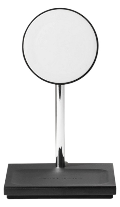 Бездротовий зарядний пристрій Native Union Snap 2-in-1 Magnetic Wireless Charger Black (SNAP-2IN1-WL-BLK) - Фото 1