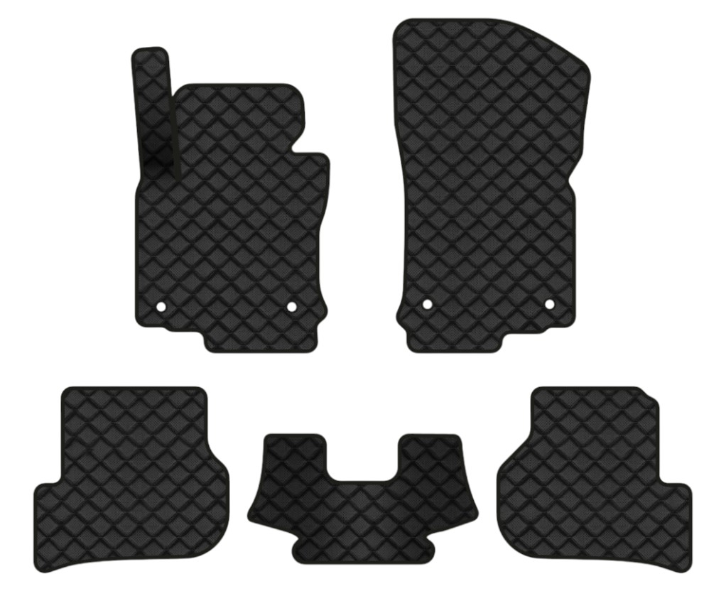 Коврики из экокожи в салон авто EVAtech ECO для Golf (V) MT 3-doors Volkswagen 2003-2009 5 поколение Htb EU VW33070C5AV4BBB - Фото 1
