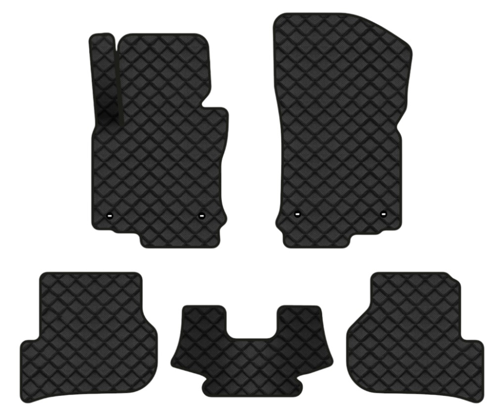 Килимки з екошкіри в салон авто EVAtech ECO для Golf (V) AT Volkswagen 2003-2009 5 покоління Combi EU VW32430C5AV4BBB - Фото 1