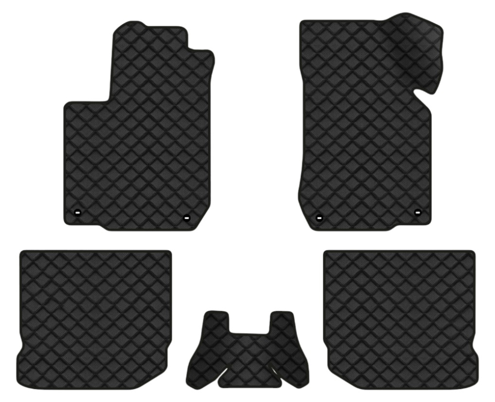 Коврики из экокожи в салон авто EVAtech ECO для Golf (IV) 5-doors Volkswagen 1997-2006 4 поколение Htb EU VW24306CB5TL4BBB - Фото 1
