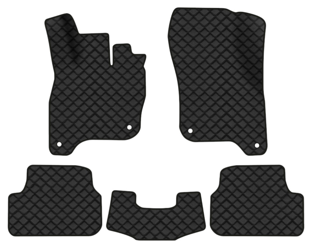 Коврики из экокожи в салон авто EVAtech ECO для e-Golf Volkswagen 2014-2017 1 поколение Htb EU VW1878CD5AV4BBB - Фото 1
