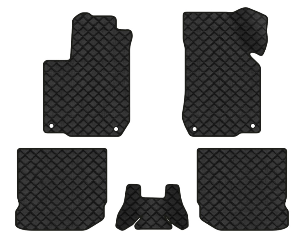 Коврики из экокожи в салон авто EVAtech ECO для Golf (IV) 5-doors Volkswagen 1997-2006 4 поколение Htb EU VW24307CB5AV4BBB - Фото 1