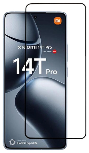 Защитное стекло для смартфона PowerPlant Full screen forXiaomi 14T Pro/14T (GL604583) - Фото 1