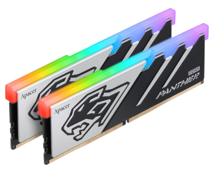 Память DDR Apacer DDR5 2x16GB/6000 Panther RGB (AH5U32G60C6229BAA-2) - Фото 1