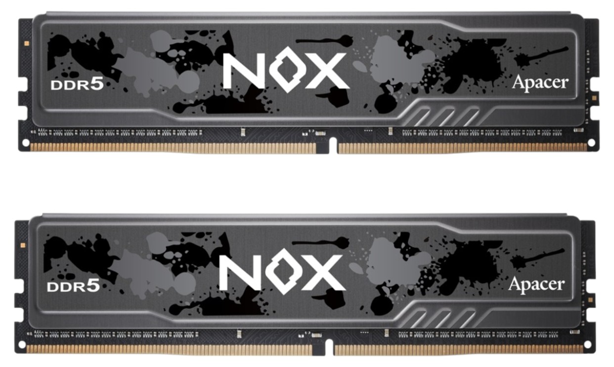 Память DDR Apacer DDR5 2x32GB/5600 NOX (AH5U64G56C522MBAA-2) - Фото 1