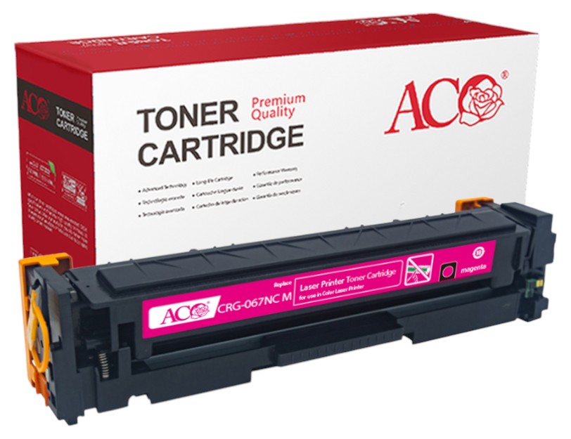 Картридж-тонер ACO для Canon i-SENSYS LBP631Cw/LBP633Cdw/MF651Cw/MF655Cdw/MF657Cdw аналог 5100C002AA Canon 067 Magenta (ACO-CRG-067NC M) - Фото 1