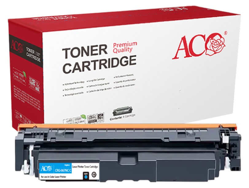 Картридж-тонер ACO для Canon i-SENSYS LBP673Cdw/MF752Cdw/MF754Cdw аналог 5093C002 Canon 069 Cyan (ACO-CRG-069NC C) - Фото 1