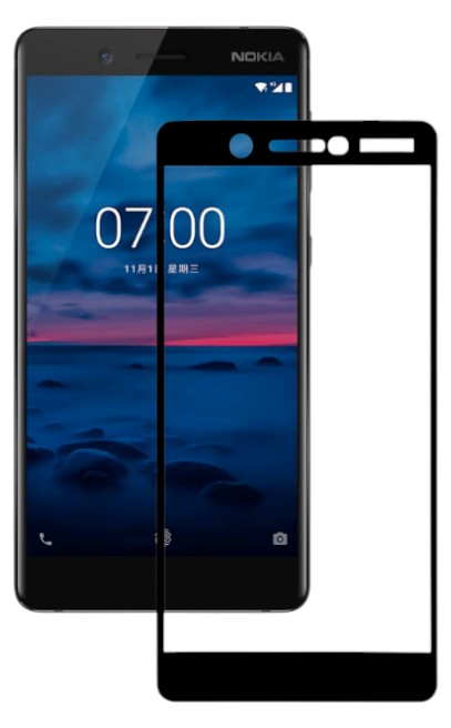 Защитное стекло для смартфона BeCover for Nokia 7 Black (702428) - Фото 1
