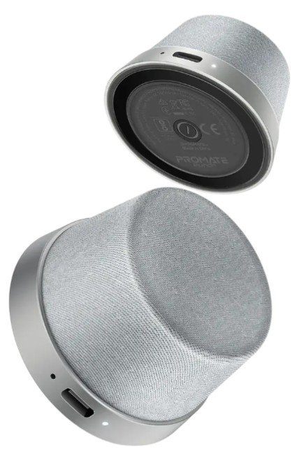Портативная акустика Promate punch.silver - Фото 1