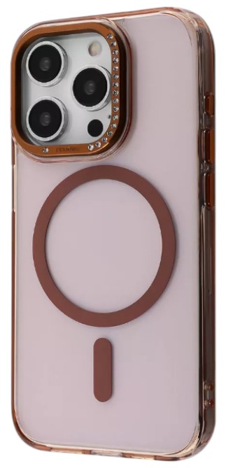 Чохол для смартфону Proove VS1 Case with Magnetic Ring iPhone 15 Pro gold (PCVSIP15P030) - Фото 1