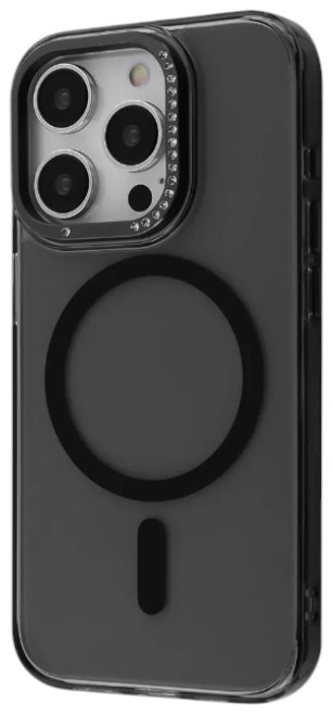 Чохол для смартфону Proove VS1 Case with Magnetic Ring iPhone 15 Pro black (PCVSIP15P002) - Фото 1