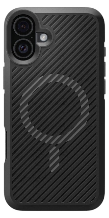 Чехол для смартфона Spigen for iPhone 16 Core Armor MagFit, Matte Black (ACS08221) - Фото 1