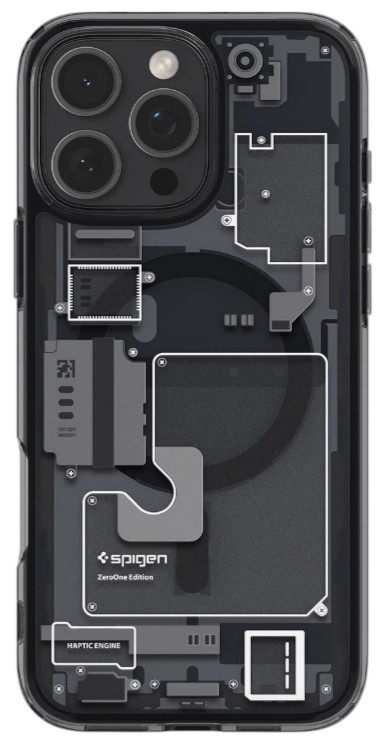 Чехол для смартфона Spigen for iPhone 16 Pro Max, Ultra Hybrid MagFit, Zero One (ACS08004) - Фото 1