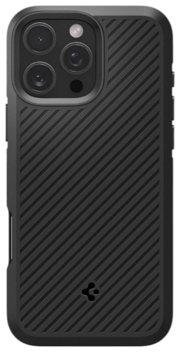 Чехол для смартфона Spigen for iPhone 16 Pro Max, Core Armor, Matte Black (ACS08023) - Фото 1