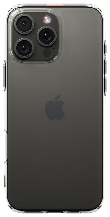 Чехол для смартфона Spigen iPhone 16 Pro Max, Ultra Hybrid, Crystal Clear (ACS07992) - Фото 1