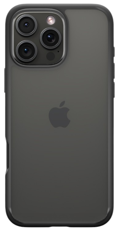 Чехол для смартфона Spigen iPhone 16 Pro Max, Ultra Hybrid, Matte Black (ACS07996) - Фото 1