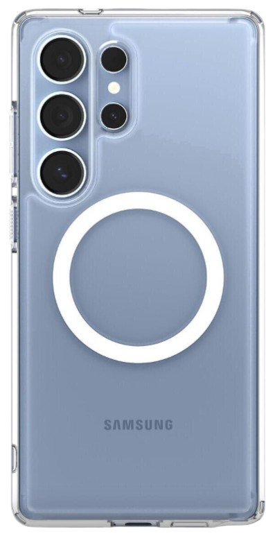 Чехол для смартфона Spigen for Samsung Galaxy S25 Ultra Ultra Hybrid MagFit Clear White (ACS08956) - Фото 1