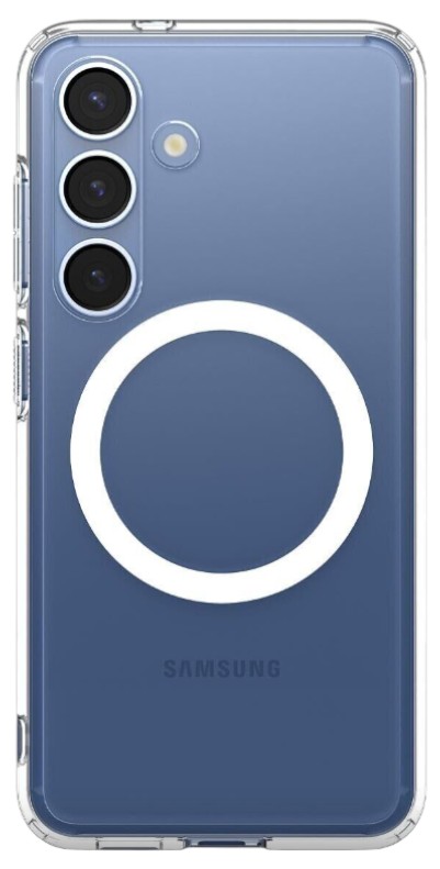 Чохол для смартфону Spigen for Samsung Galaxy S25+ Ultra Hybrid MagFit Clear White (ACS08981) - Фото 1
