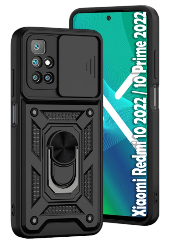 Чехол для смартфона BeCover Military for Xiaomi Redmi 10 2022 / 10 Prime 2022 Black (708219) - Фото 1