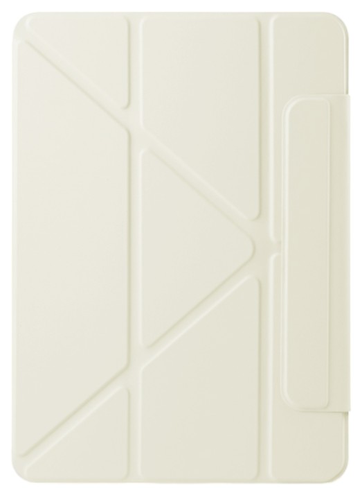 Чехол для планшета BeCover Ultra Slim Origami Magnetic с креплением Apple iPad Mini 7 2024 Beige (712948) - Фото 1