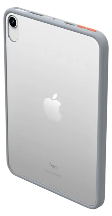 Чехол для планшета BeCover Transparancy Shell Edge Gray for Apple iPad Mini 7 2024 (712928) - Фото 1