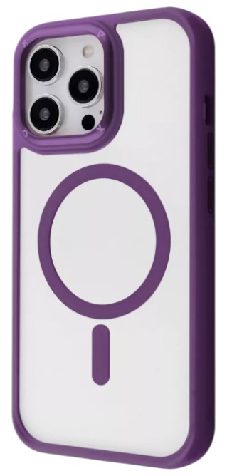 Чехол для смартфона Proove Clear Essence Case with Magnetic Ring iPhone 14 Pro Max deep purple (PCCEIP14PM04) - Фото 1