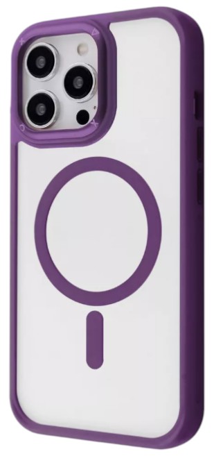 Чехол для смартфона Proove Clear Essence Case with Magnetic Ring iPhone 15 Pro Max deep purple (PCCEIP15PM04) - Фото 1
