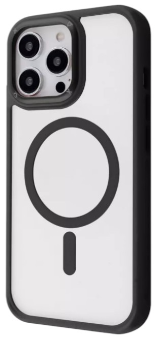 Чехол для смартфона Proove Clear Essence Case with Magnetic Ring iPhone 14 Pro Max black (PCCEIP14PM02) - Фото 1