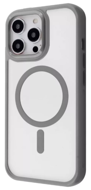 Чехол для смартфона Proove Clear Essence Case with Magnetic Ring iPhone 16 Pro Max gray (PCCEIP16PM05) - Фото 1