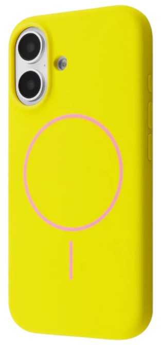 Чохол для смартфону Proove Spectrum Case with Magnetic Ring iPhone 16 sun yellow (PCSPIP160040) - Фото 1