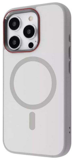 Чехол для смартфона Proove Sapphire Case with Magnetic Ring iPhone 15 Pro natural titanium (PCSAIP15P027) - Фото 1