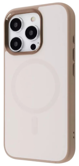 Чехол для смартфона Proove Sapphire Case with Magnetic Ring iPhone 16 Pro desert titanium (PCSAIP16P033) - Фото 1