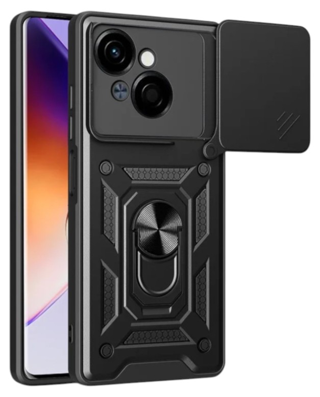 Чохол для смартфону BeCover Military for Tecno Spark Go 1 (KL4) Black (713073) - Фото 1